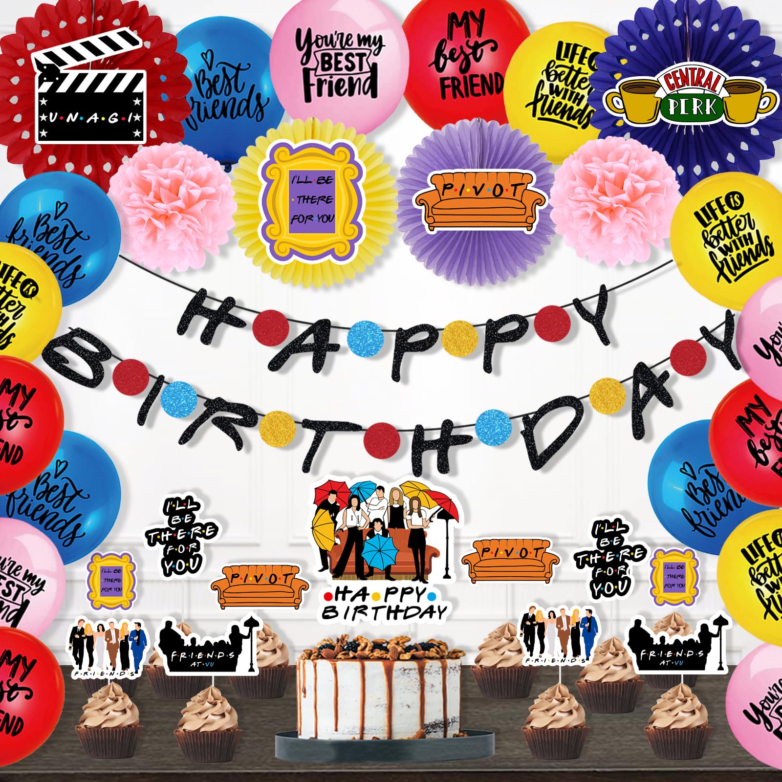 Friends Brithday Decor 2