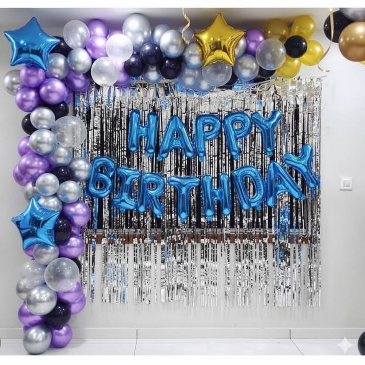 L-Shape Balloon Decoration