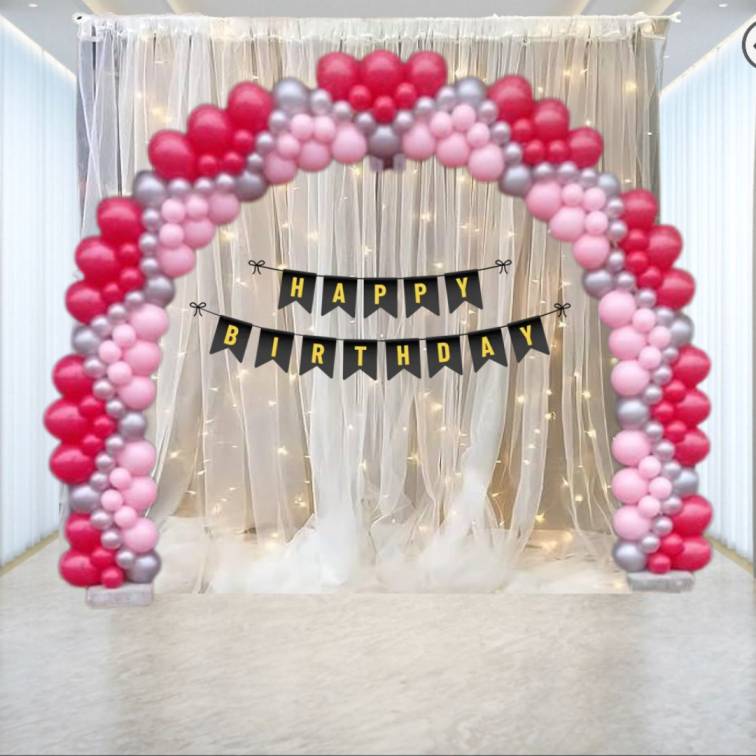 Unique U-Shape Balloon Decoration